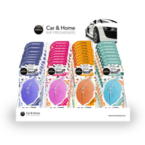 Aroma Car expo banco in cartone 4 vani -A