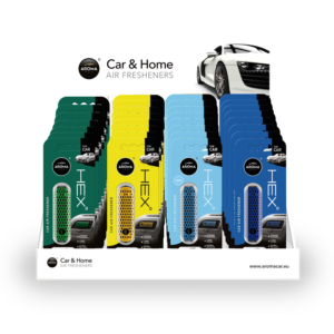 Aroma Car expo banco in cartone 4 vani -C